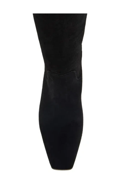 Steve Madden Women's Dantelle Square-toe Knee High Boots In Black