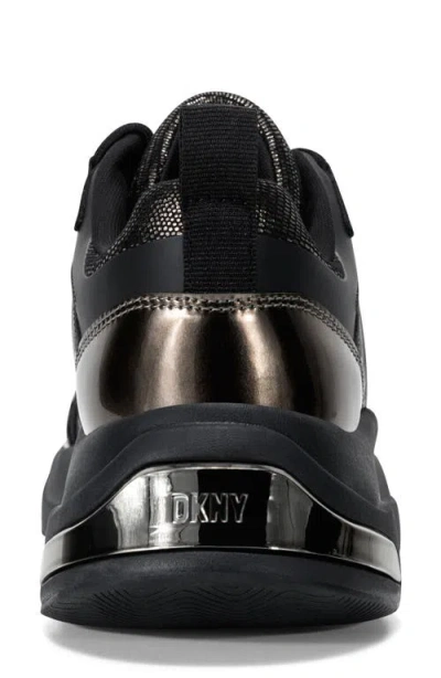 Dkny Women's Juna Lace Up Sneakers In Black