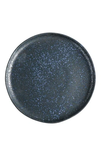 Stone Lain Tom Stoneware 4-piece Dinner Plate Set In Blue