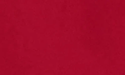 Aidan Mattox Draped Satin Dress In Red