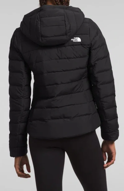 The North Face Belleview Stretch 600-fill Power Down Coat In Black