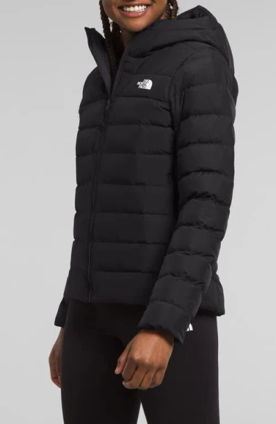 The North Face Belleview Stretch 600-fill Power Down Coat In Black