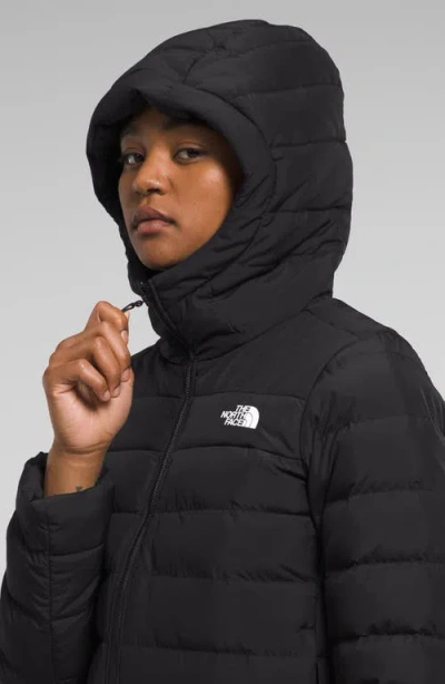 The North Face Belleview Stretch 600-fill Power Down Coat In Black