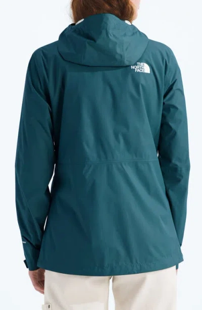 The North Face Antora Rain Parka In Blue