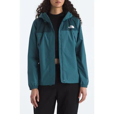 The North Face Women's Antora Hooded Rain Jacket In Blue
