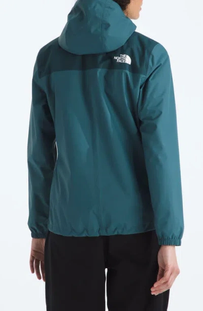 The North Face Women's Antora Hooded Rain Jacket In Blue
