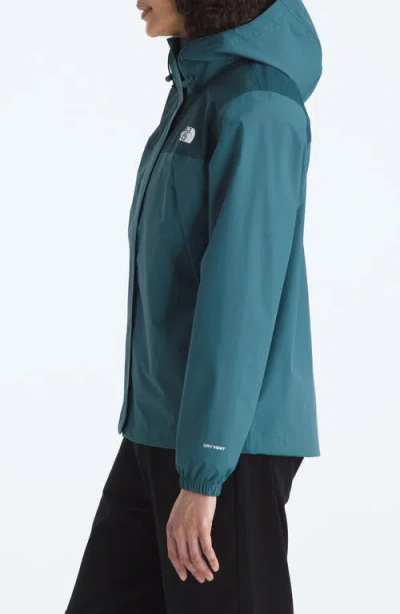 The North Face Women's Antora Hooded Rain Jacket In Blue