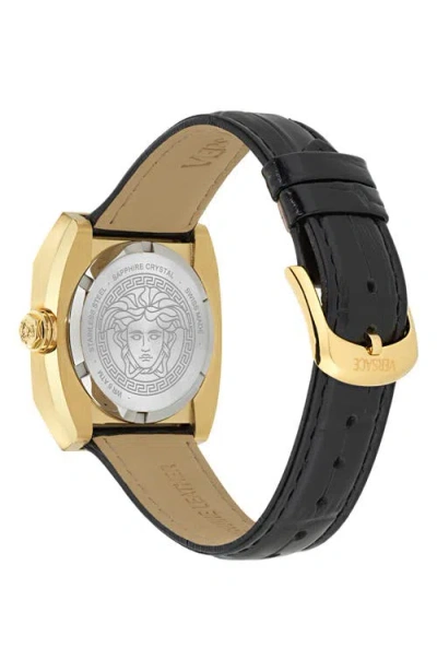 Versace Antares Lady 35mm In Gold