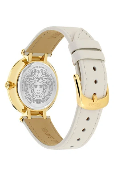 Versace Greca-bezel 34mm In Gold