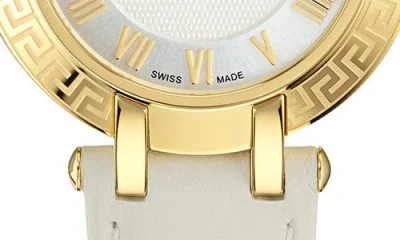 Versace Greca-bezel 34mm In Gold