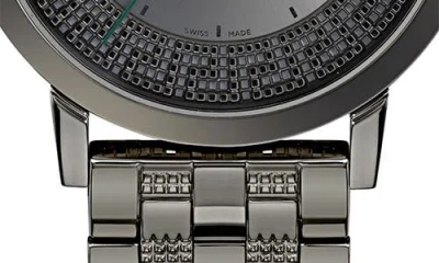 Versace Albireo Bracelet Watch, 40mm In Gray