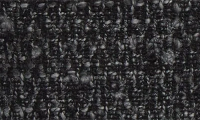 Diesel Bouclé Corset Top With Ultra-low Cut In Black