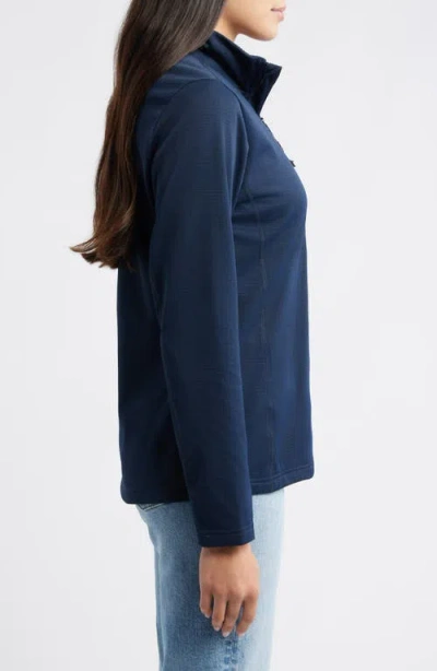 Helly Hansen Versalite Grid Fleece Half Zip Pullover In Blue