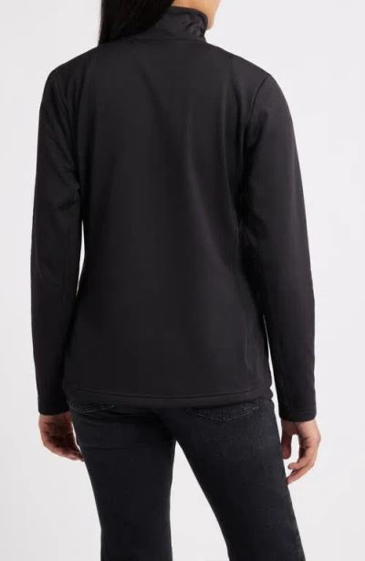 Helly Hansen Versalite Grid Fleece Half Zip Pullover In Black