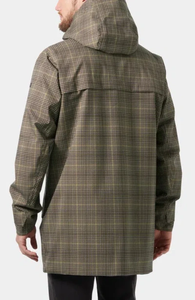 Helly Hansen Frogner Waterproof Hooded Jacket In Brown