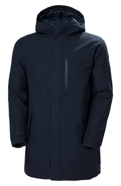 Helly Hansen Frogner Waterproof Hooded Jacket In Black