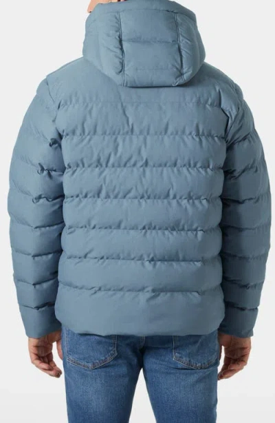 Helly Hansen Alby Water Repellent Puffer Jacket In Blue