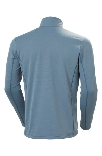 Helly Hansen Versatile Half Zip Midlayer Fleece Pullover In Blue