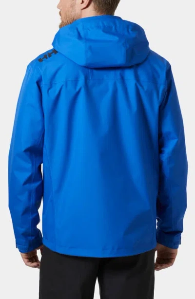 Helly Hansen Hooded Crew 2.0 Waterproof Midlayer Sailing Jacket In Blue