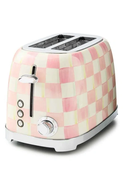 Mackenzie-childs Mackenzie Childs Rosy Check 2-slice Toaster In Multi