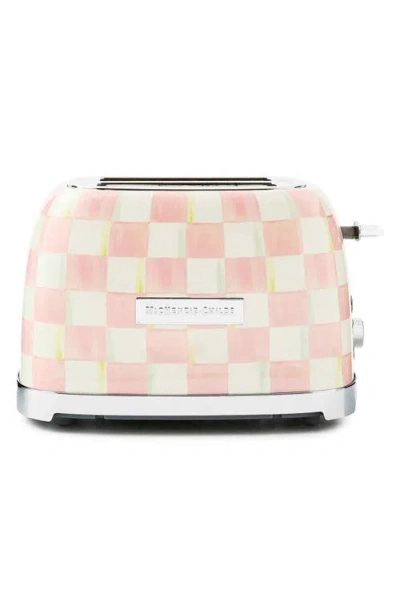 Mackenzie-childs Mackenzie Childs Rosy Check 2-slice Toaster In Multi