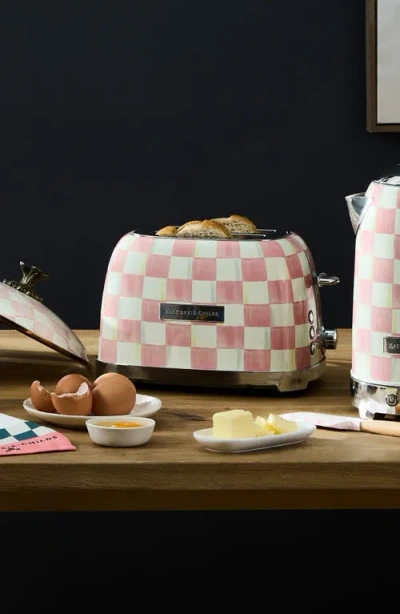 Mackenzie-childs Mackenzie Childs Rosy Check 2-slice Toaster In Multi
