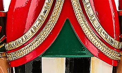 Mackenzie-childs Mackenzie Childs Courtly Check Nutcracker Figurine In Multi