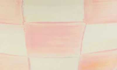 Mackenzie-childs Mackenzie Childs Rosy Check Large Enameled Steel Vase In Pink