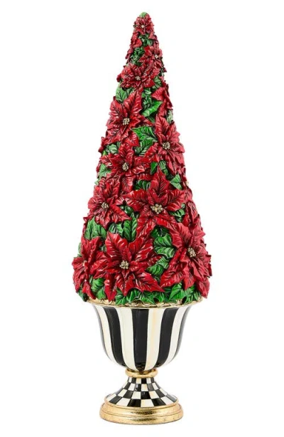 Mackenzie-childs Mackenzie Childs Illuminated Poinsettia Tree In Multi
