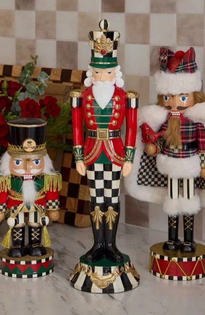 Mackenzie-childs Mackenzie Childs Courtly Classic Resin Nutcracker. In Multi