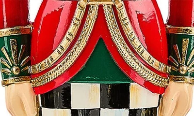 Mackenzie-childs Mackenzie Childs Courtly Classic Resin Nutcracker. In Multi