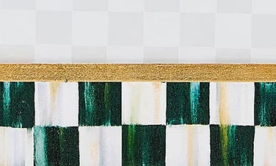 Mackenzie-childs Mackenzie Childs Courtly Check Lacquer 8 X 10-inch Picture Frame In Green