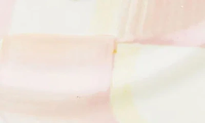 Mackenzie-childs Mackenzie Childs Cookie Jar With Rosy Check Enamel Lid In Transparent