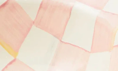 Mackenzie-childs Mackenzie Childs Rosy Check Salad Serving Set In Multi