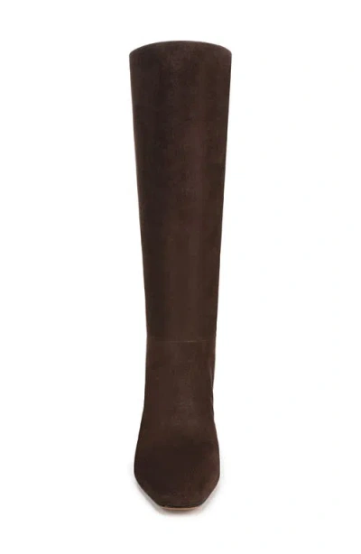 Vince Harlan Suede Knee-high Boots In Brown