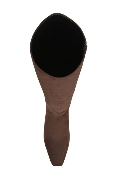 Vince Harlan Suede Knee-high Boots In Brown