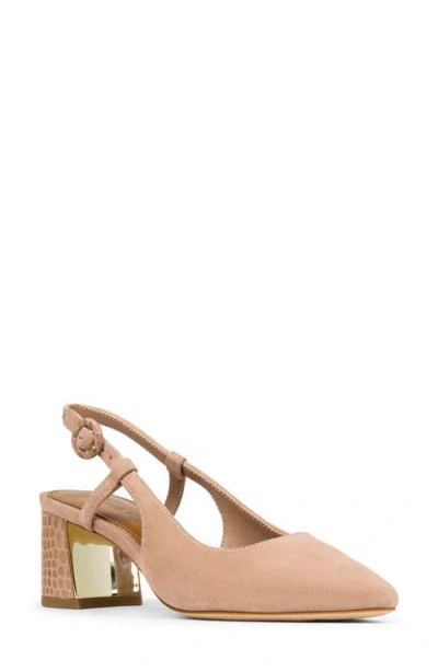 Donald Pliner Song Slingback Pointed Toe Pump In Multi