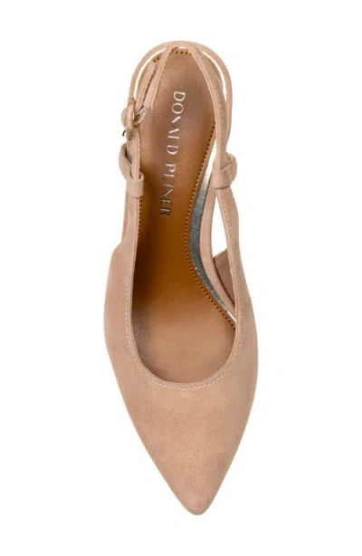 Donald Pliner Song Slingback Pointed Toe Pump In Multi