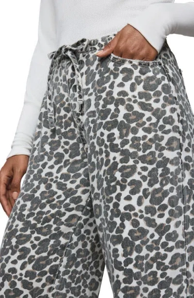 Splendid Lounge Denim Leopard Jeans Leopard Print In Animal Print
