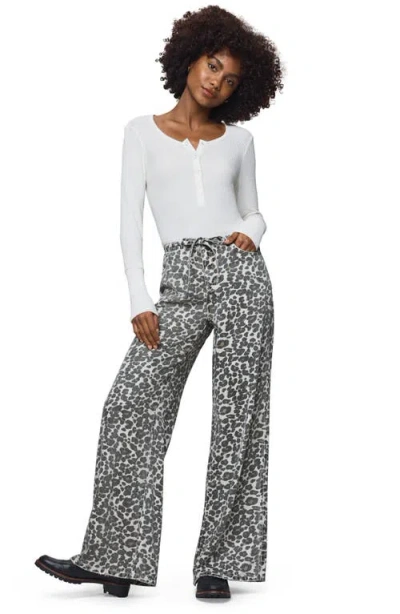 Splendid Lounge Denim Leopard Jeans Leopard Print In Animal Print
