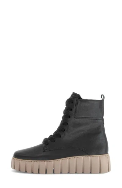 Gabor Lace-up Boot In Multi