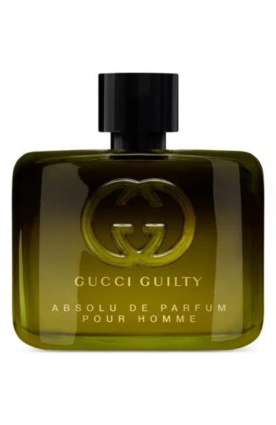 Gucci Guilty Absolu De Parfum Pour Homme 60ml In Transparent