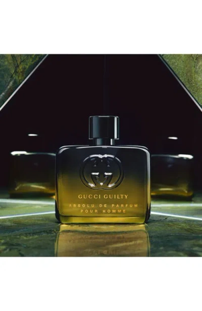 Gucci Guilty Absolu De Parfum Pour Homme 60ml In Transparent