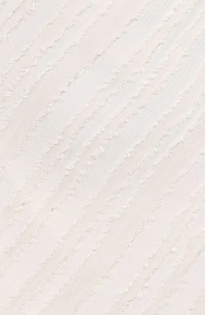 Petal And Pup Petal & Pup Aileen Tonal Stripe Midi Dress In White