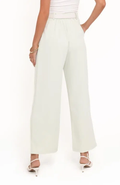 Petal And Pup Petal & Pup Lia High Waist Wide Leg Pants In Green