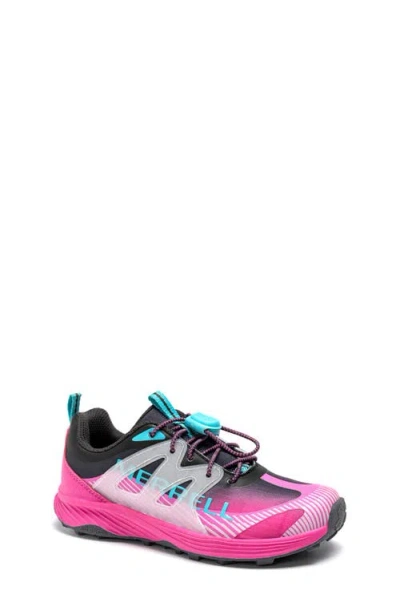 Merrell Kids' Agility Peak Trail Running Shoe In Pink