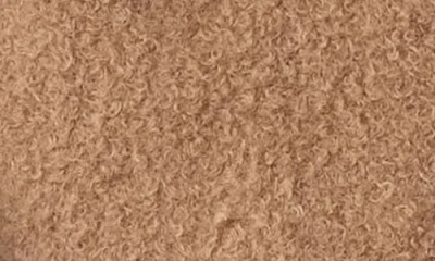 Marine Layer Bouclé Crop Jacket In Brown