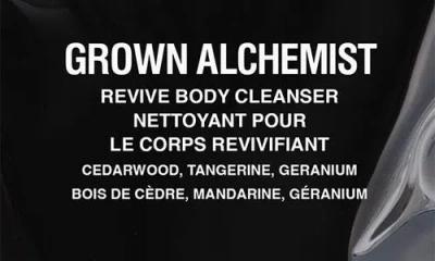 Grown Alchemist Energize Body Cleanser Refill In Transparent
