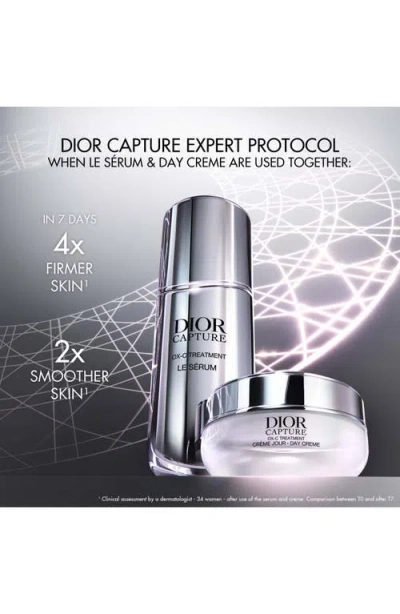 Dior Capture Lotion, Serum And Cream Gift Set In Transparent