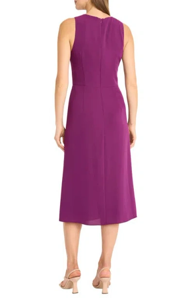 Maggy London Women's Sleeveless A-line Dress In Purple